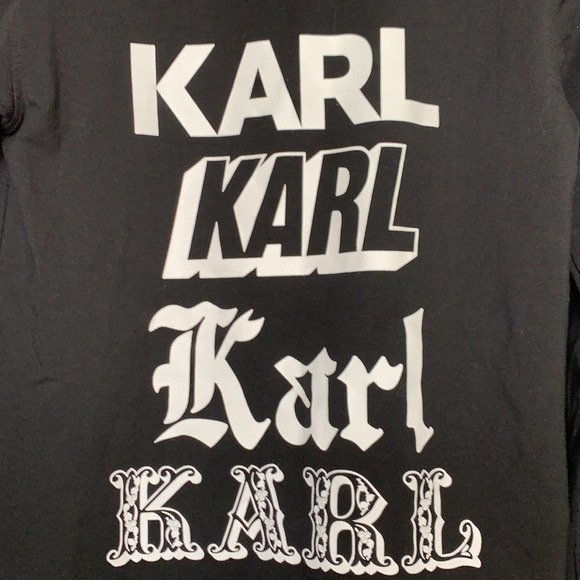 Karl Lagerfield long sleeve graphic shirt - Picture 3 of 7